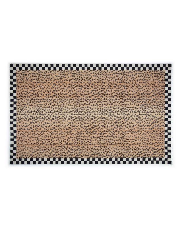 Cheetah Rug, 5' x 8'